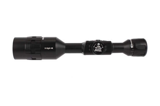 The ATN X-Sight II 4k Pro 5-20X HD Optics Day/Night Rifle Scope is powered by a rechargeable Li-ion battery